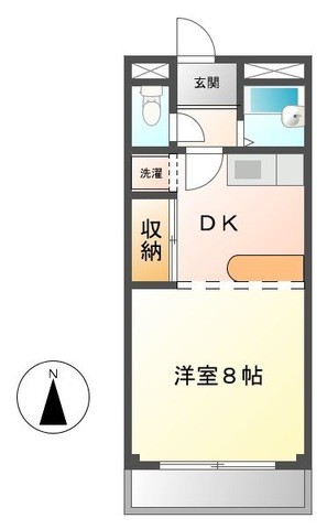 多気郡多気町相可のマンションの間取り