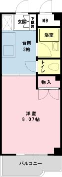 【浦安市猫実のマンションの間取り】