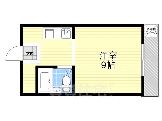 豊能郡能勢町平野のマンションの間取り