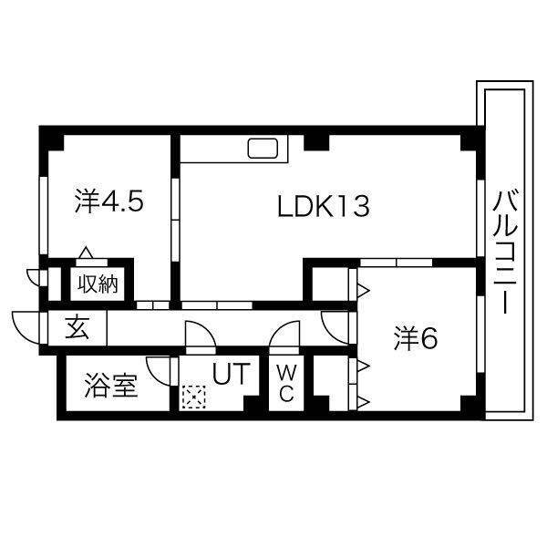 新豊田ビルの間取り