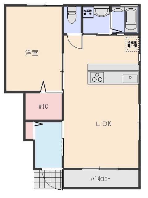 コンフォージュの間取り