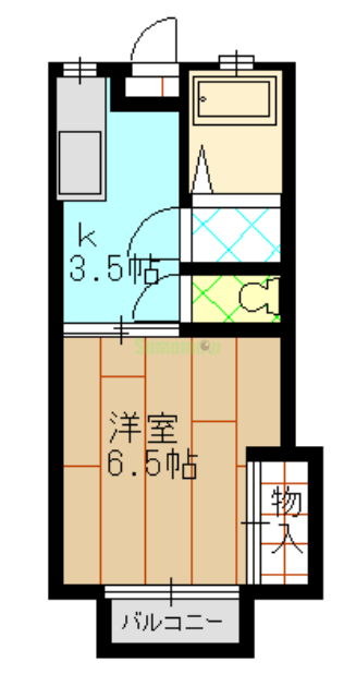 クレストモールの間取り