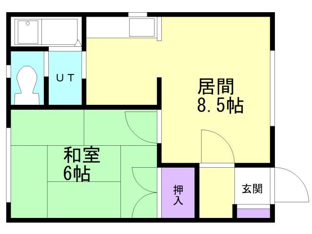 サンコウハイツの間取り