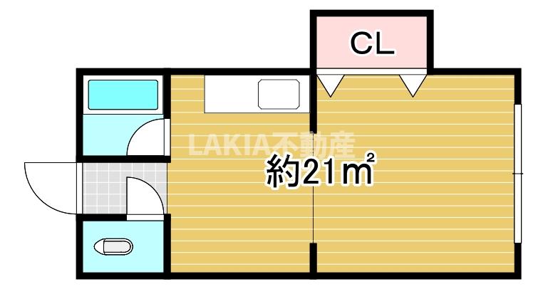 プレスト東加賀屋の間取り