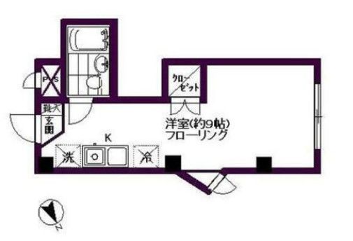 メゾンブローの間取り