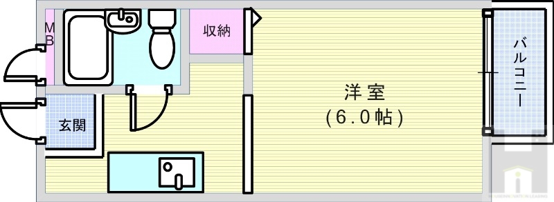 メゾン山口の間取り