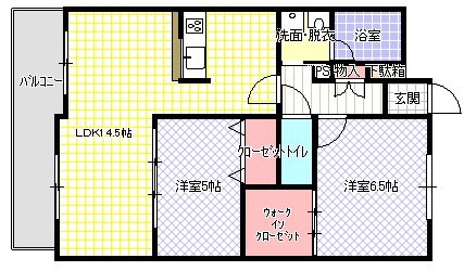 ＢＲＡＶＥＣＯＵＲＴ香里園の間取り