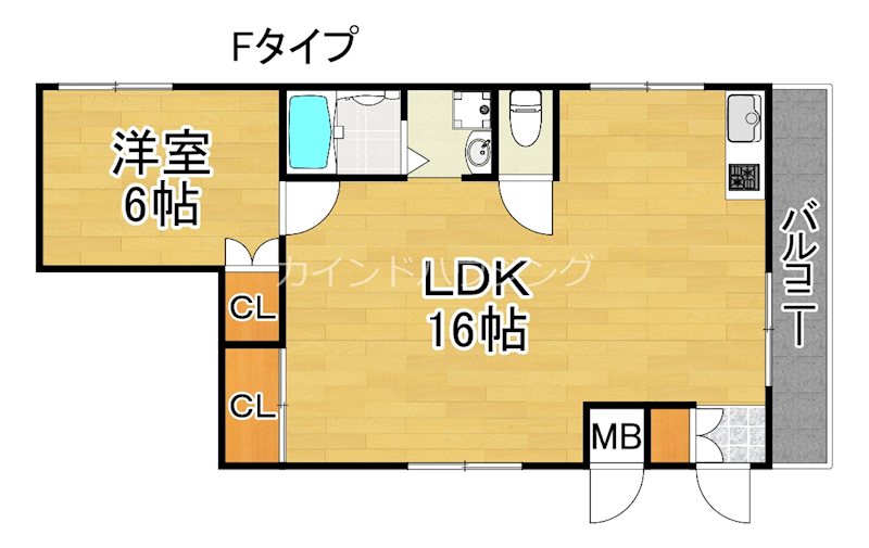 センチュリーロイヤル北畠の間取り