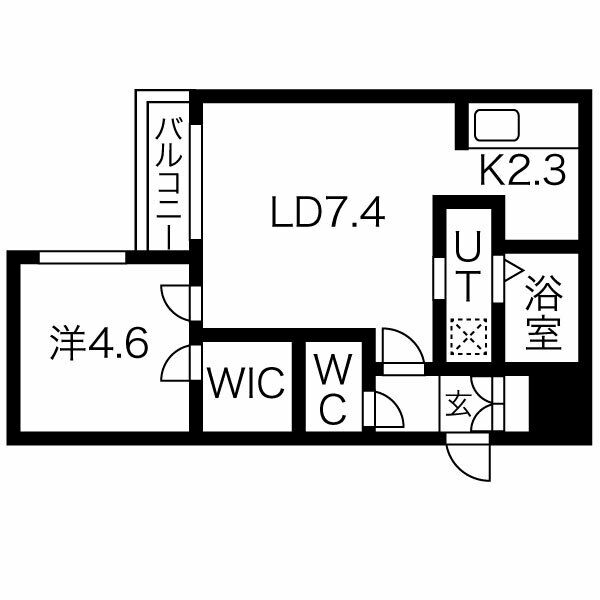 アメニティスペースＳ１５の間取り