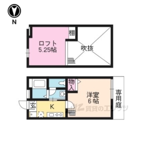 ロフティ智恵光院南の間取り