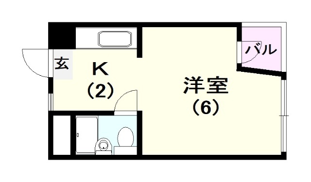 カサブリジャンテ福井の間取り