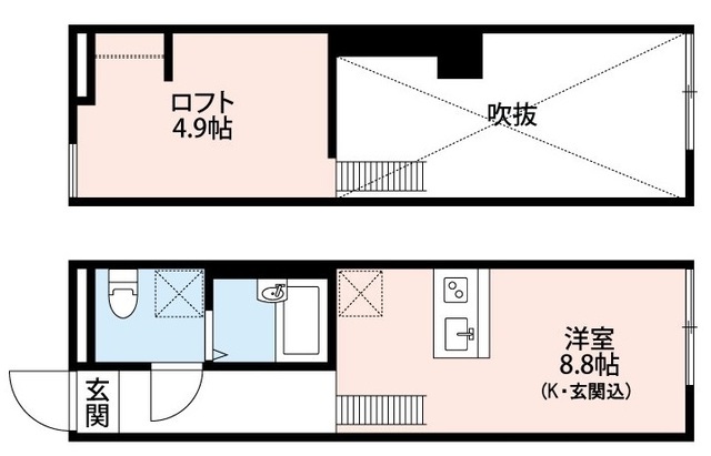 Belle Sweet 江戸川の間取り