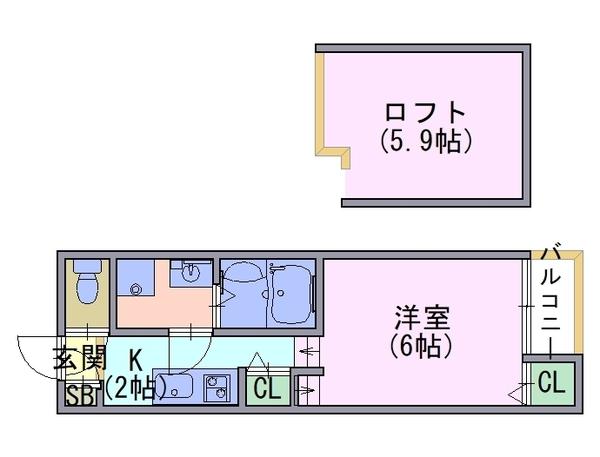 Les Saisons淀の間取り