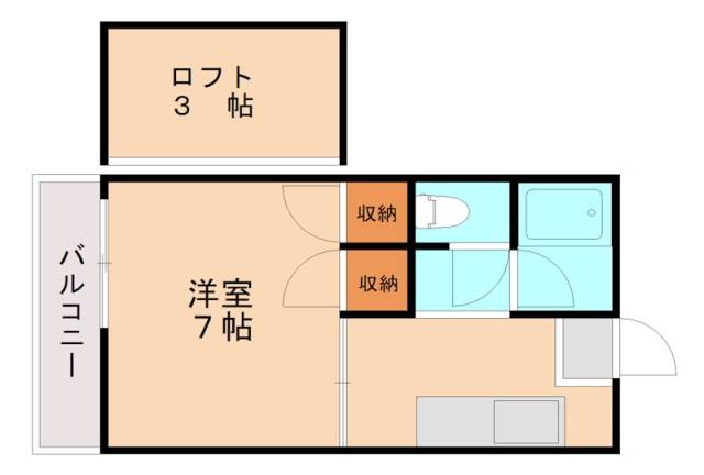 アゼール香椎IIの間取り