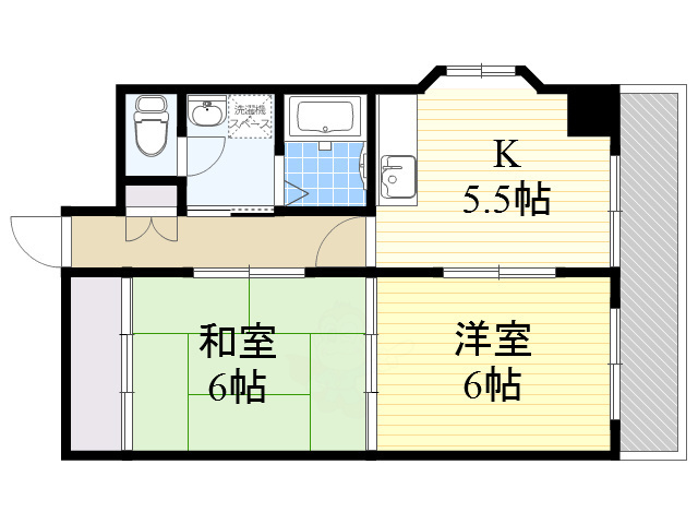 グランドールメゾンの間取り