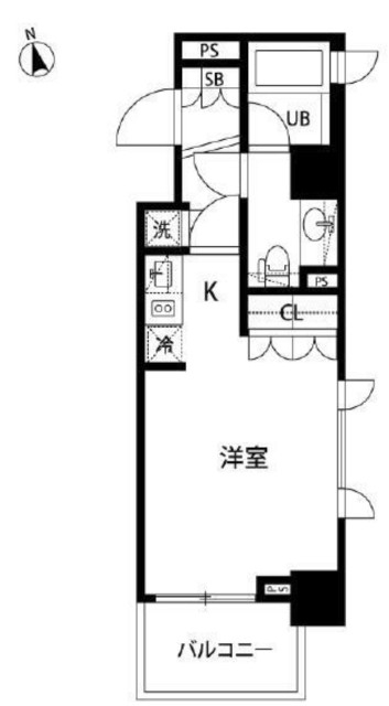 セントラル銀座の間取り