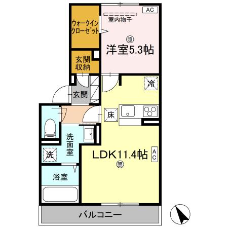 D-ROOM松島の間取り