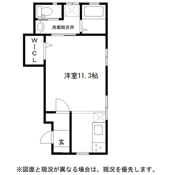 Ｆｅｌｉｃｅ五福の間取り