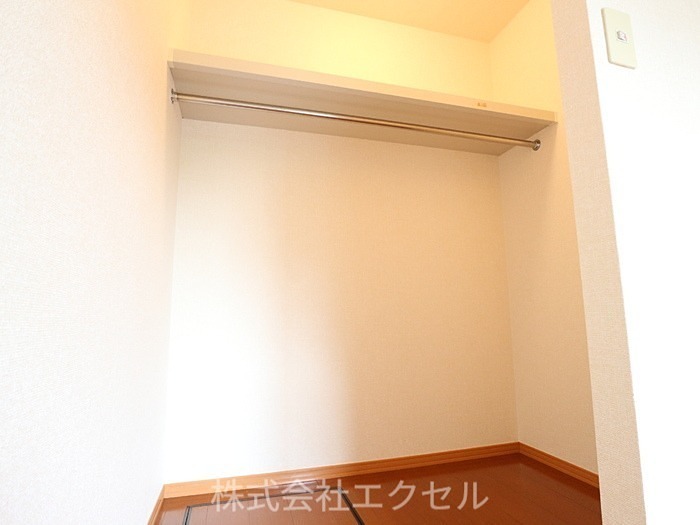 収納　ウォークインクローゼットです。
