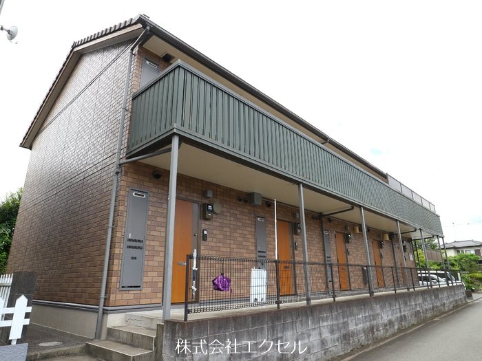 建物外観　南向き日当たり良好。
