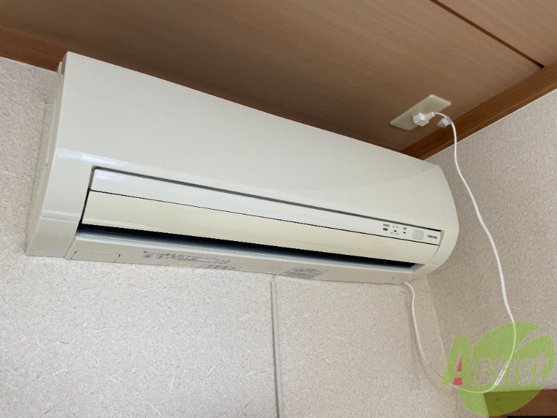 その他設備　エアコンが付いているので夏も冬も快適ですね～