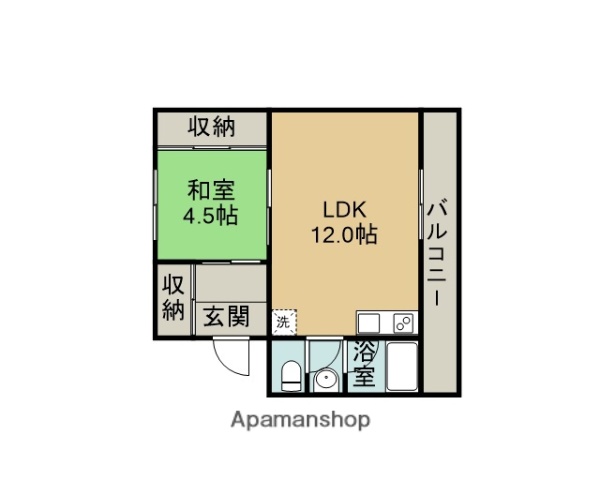 フォーシーズン滝川Iの間取り写真