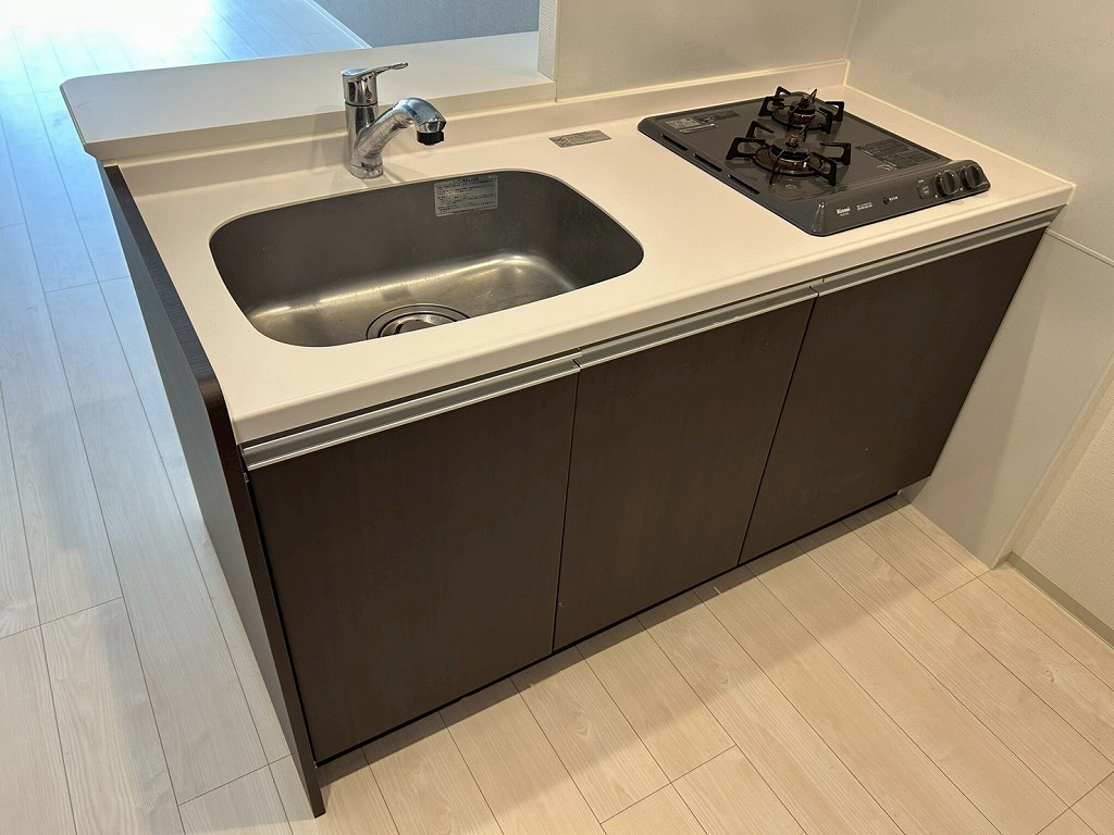 キッチン　2口ガスコンロ