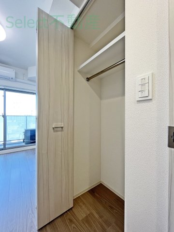 収納　十分な収納スペースがあります