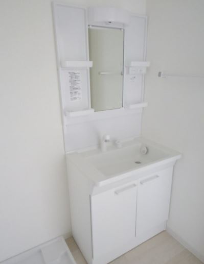 洗面設備　同物件別部屋です