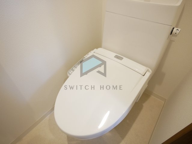 トイレ　ゆったりとした空間のトイレです