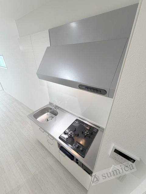 キッチン　２口システムキッチンでお料理楽しく♪♪