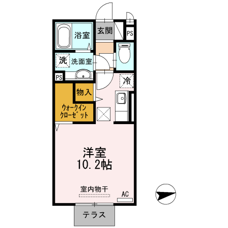 エガールの間取り写真