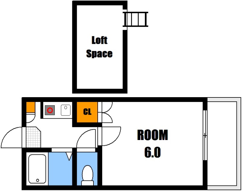 ユーハイム緑井Aの間取り