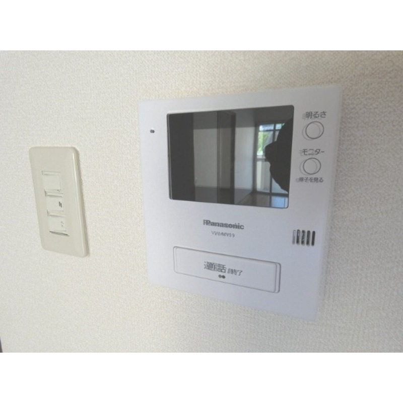 セキュリティ　訪問者を確認出来ます