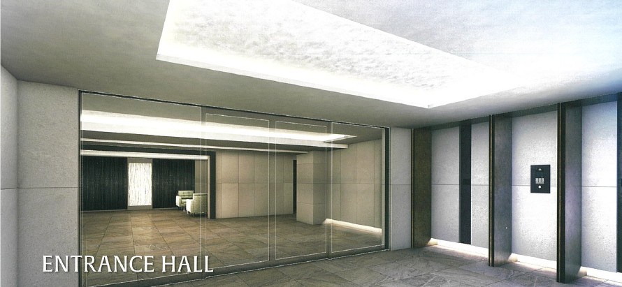 エントランス　※イメージパース・完成予想画像になります※