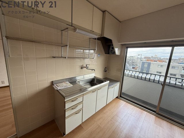 キッチン　ガスコンロ設置可能なキッチンです！