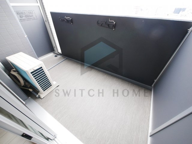 バルコニー　落ち着いた時間を過ごせるバルコニーです