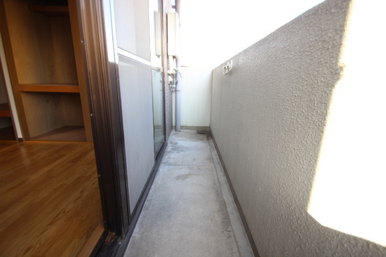 バルコニー　別号室の写真です。