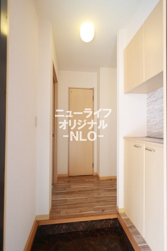 玄関　シューズボックス付きの玄関です！