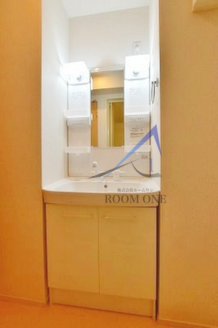 洗面設備　洗面台です。