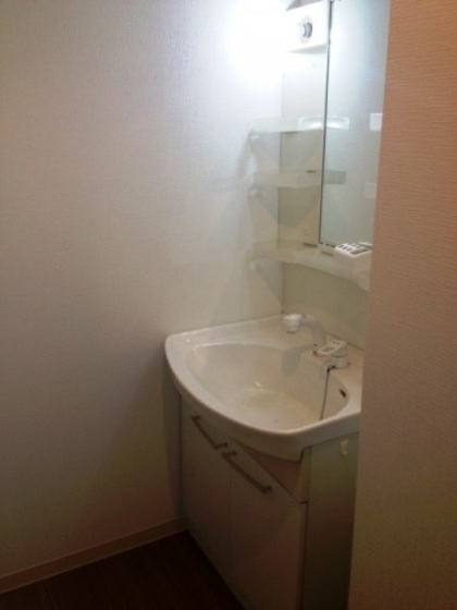 洗面設備　※別号室の写真です