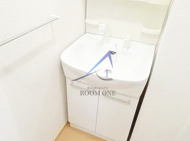 洗面設備　洗面台です。