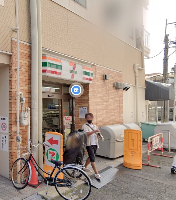 コンビニ　セブンイレブン 阪神尼崎駅西店（コンビニ）まで693m