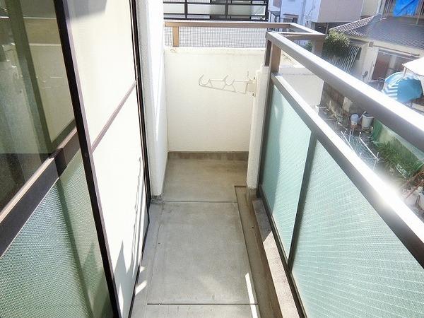 バルコニー　日当たり良好！