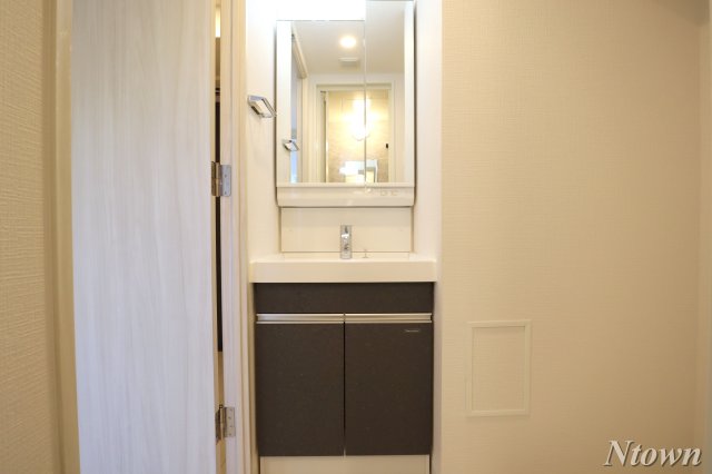 洗面設備　独立洗面化粧台付き