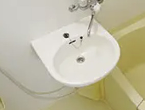 洗面設備　※別部屋の参考写真です。