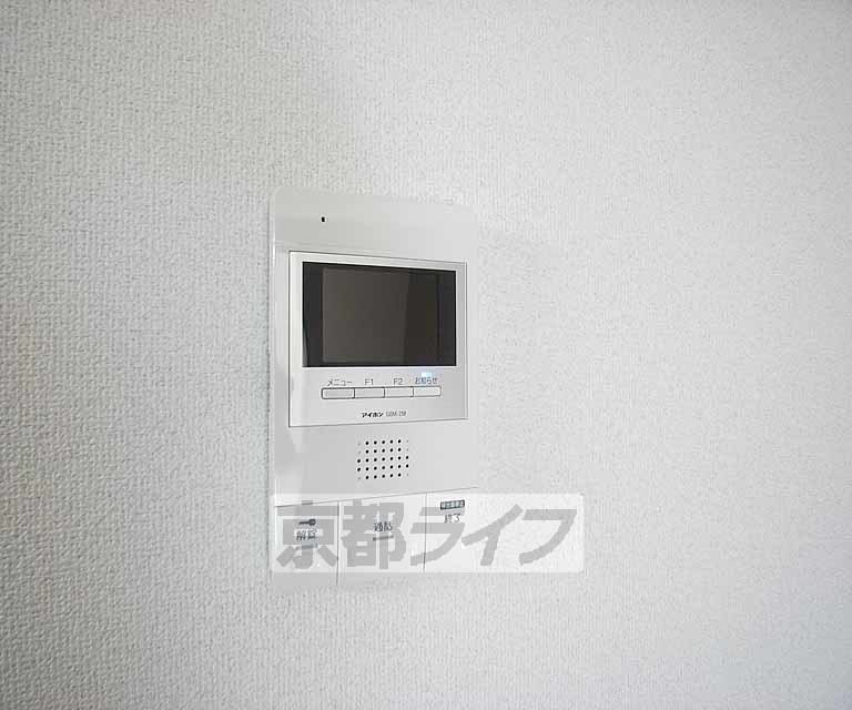 セキュリティ　モニター付で安心。