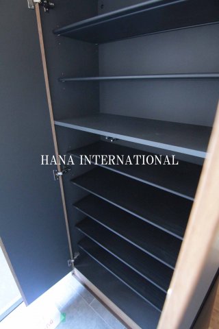 玄関　大容量のシューズボックス付きです。