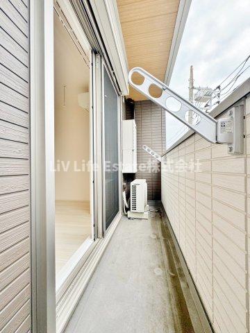 バルコニー　同仕写真