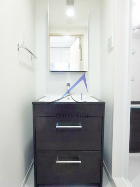 洗面設備　洗面台です。